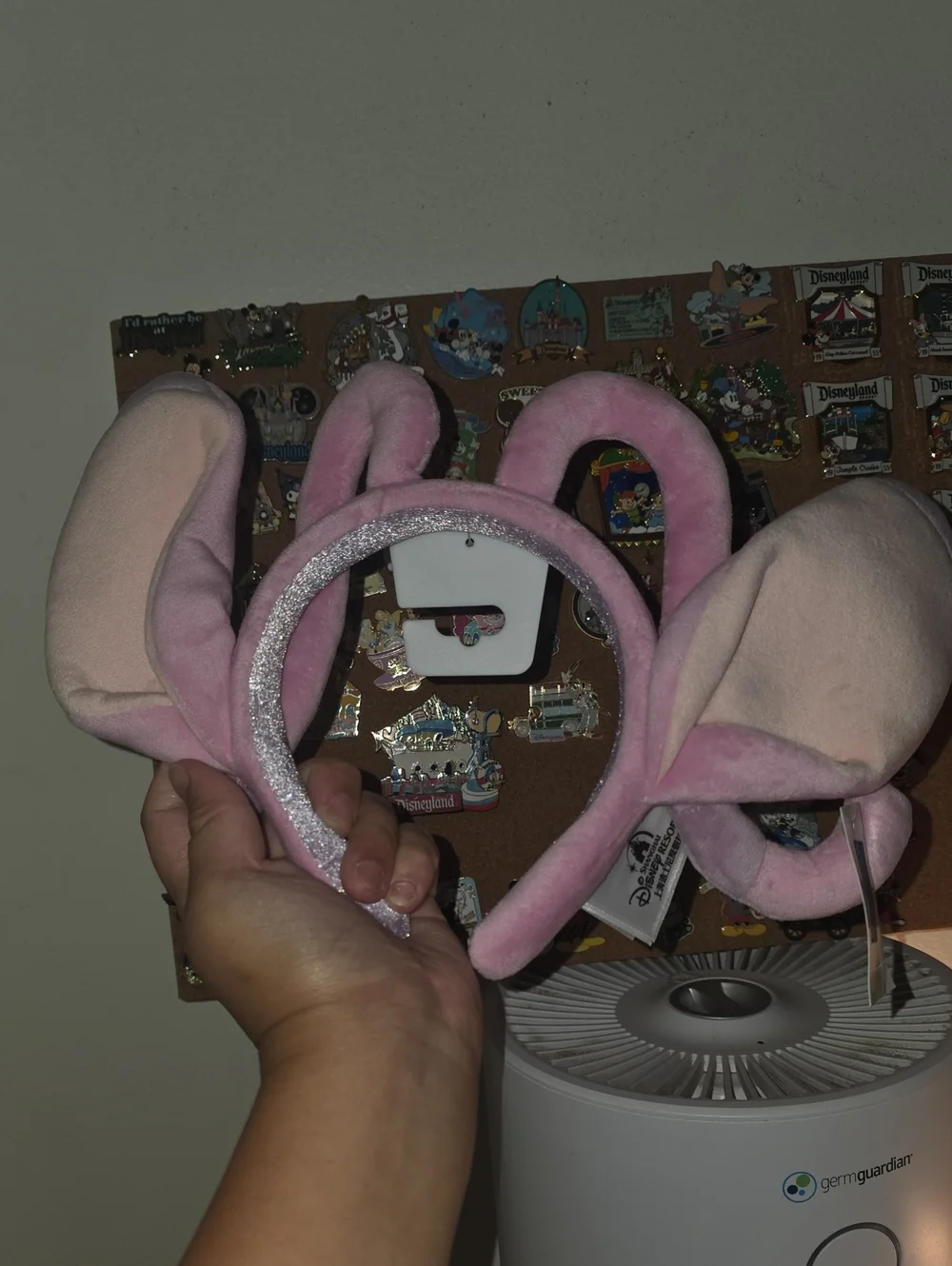 NWT EXCLUSIVE Shanghai Disney ANGEL EARS FROM LILO AND STITCH